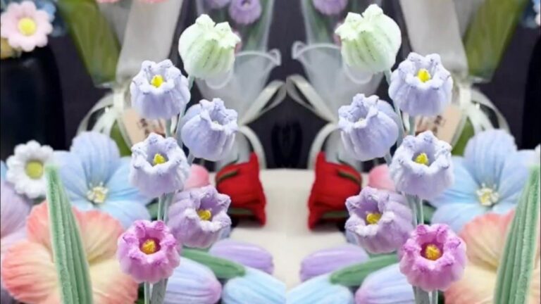 Dieser einfache Trick verwandelt ein Rohrreiniger in eine bezaubernde Tischblume…