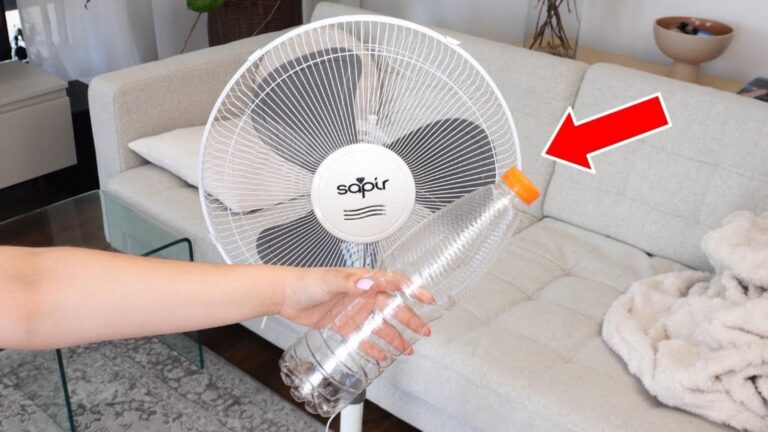 Diese einfache Lösung verwandelt jeden Ventilator in eine kühle Wohlfühloase für dein