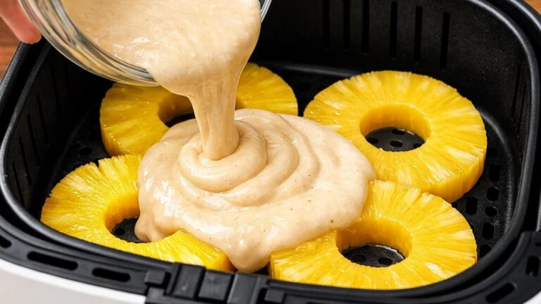 Diese einfache Methode verwandelt Ananas im Airfryer in ein himmlisches Dessert… wirst du