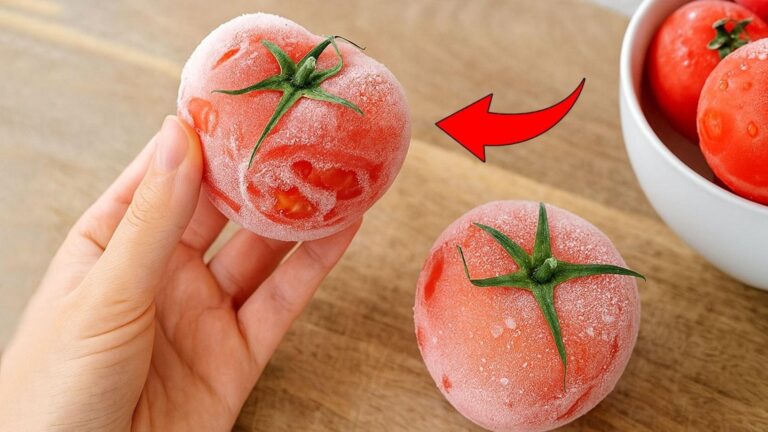 Dieser vergessene Trick lässt deine Tomaten länger frisch bleiben und spart Geld…