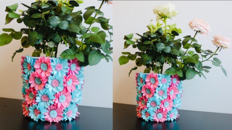 Diese einfache Idee verwandelt Plastikflaschen in traumhafte Vasen für dein Zuhause…