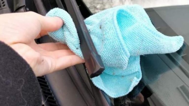 Wischer hinterlassen Streifen? Mit diesem Trick zurück zur Klarheit!