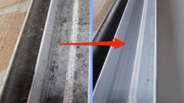 Fenster- und Türflecken in 5 Minuten wie die Profis entfernen