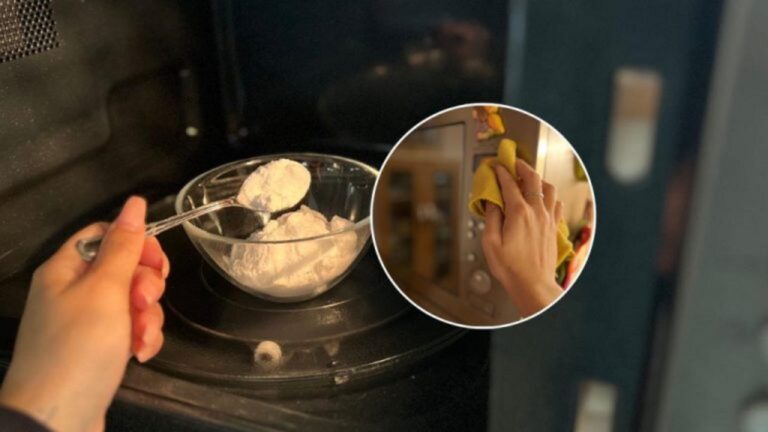 Mikrowelle reinigen: Mit diesem Trick Gerüche loswerden!