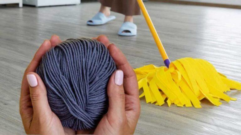 Boden strahlend sauber: Mit Wollballen richtig reinigen!