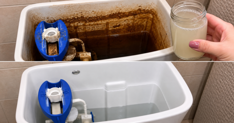 Gib dieses günstige Mittel in den Toilettenspülkasten: Kalk, Rost und Ablagerungen lösen sich fast ohne Schrubben