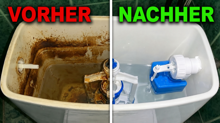 Spülkasten reinigen: So entfernen Zitronensäure und Essig Kalk und Ablagerungen