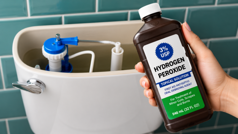 Wasserstoffperoxid im Toilettenspülkasten: Dieser einfache Trick sorgt für mehr Hygiene und Frische
