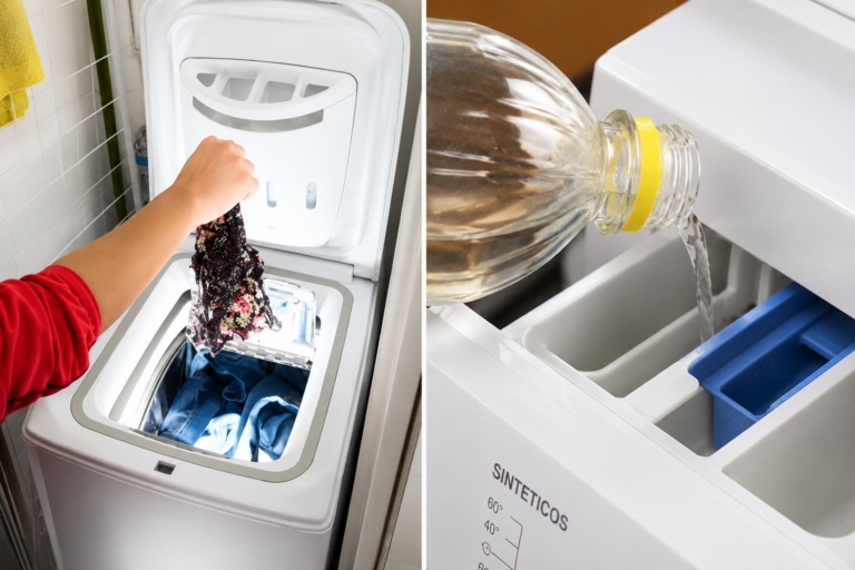 Weißer Essig in der Waschmaschine? Das passiert, wenn Sie ihn in das richtige Fach geben