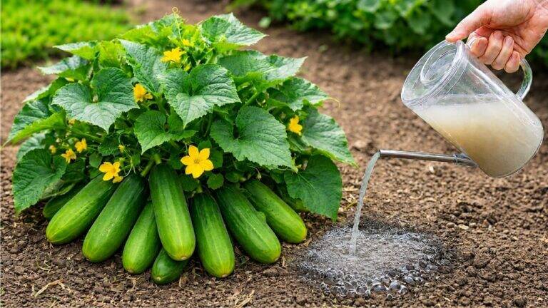 🥒Mische einfach Eierschalen mit Holzasche! Ein einfacher Trick, um